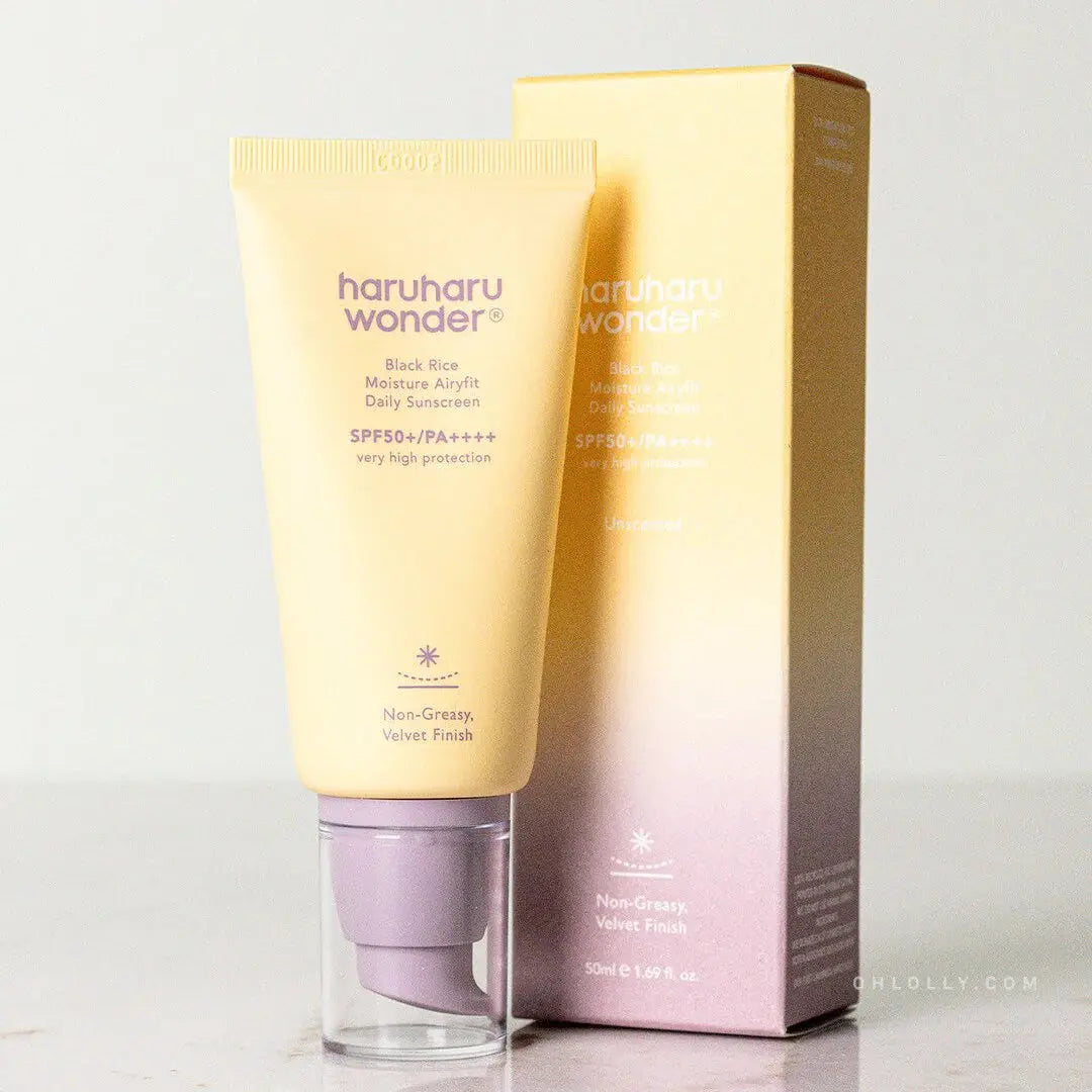 HARUHARU WONDER Black Rice Airyfit Sunscreen en Panamá — NAZ Beauty Shop