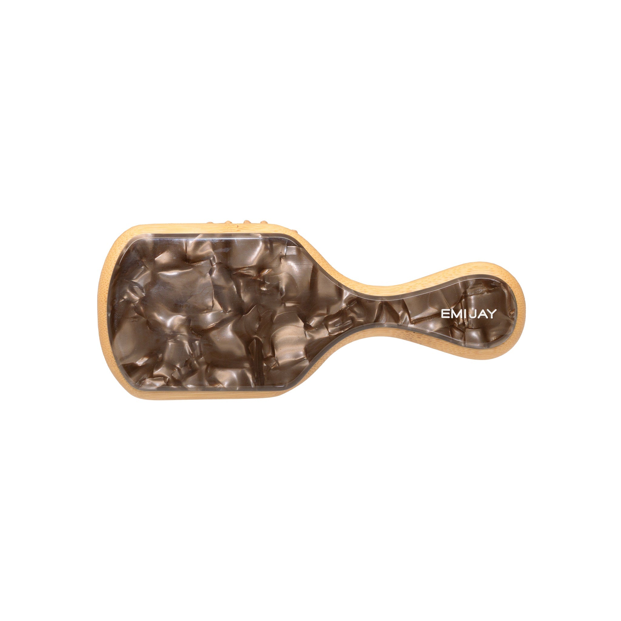 EMI JAY Mini Bamboo Paddle Brush Toasted Sugar en Panamá — NAZ Beauty Shop