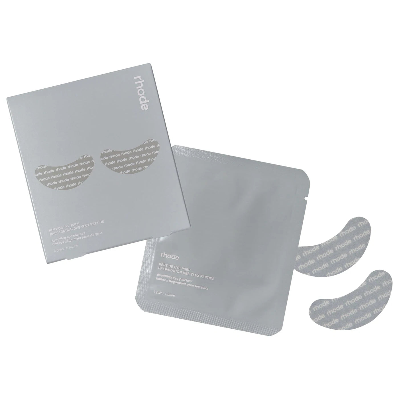 RHODE Peptide Eye Patches parches hidrogel disponible en Panamá — NAZ Beauty Shop