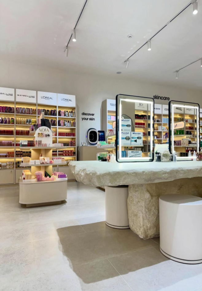 Sección capilar NAZ Beauty Shop - marcas premium hair care